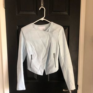 Faux leather jacket